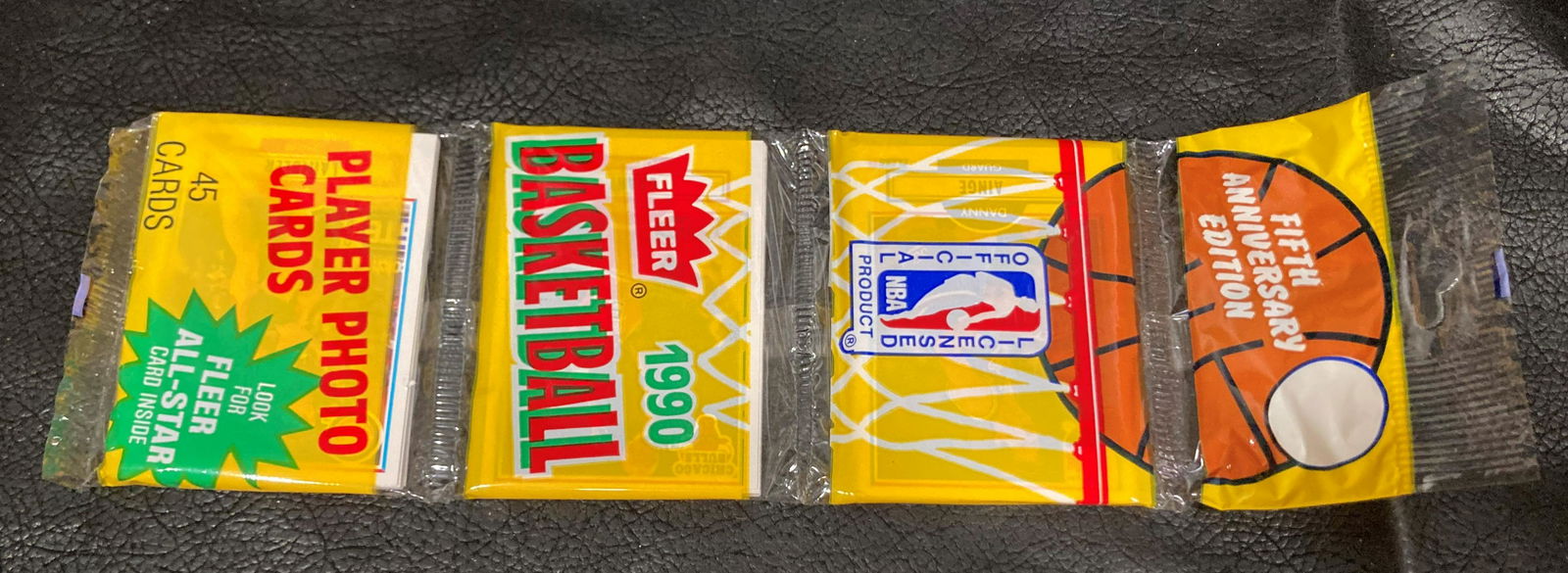 Isiah Thomas 1990-91 Fleer Basketball Sealed Rack Pack (1 of 3)