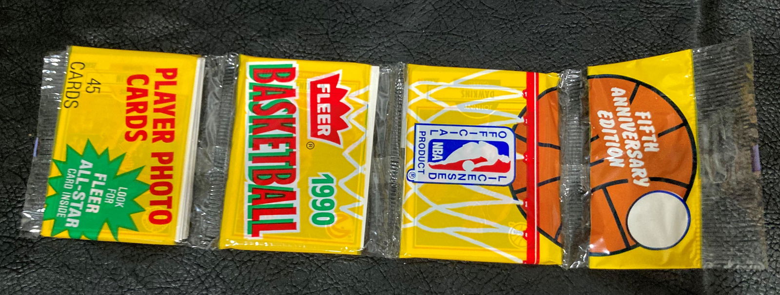 Isiah Thomas 1990-91 Fleer Basketball Sealed Rack Pack (1 of 3)