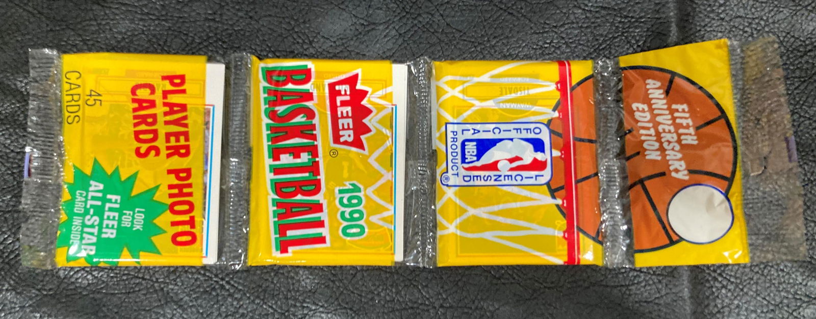 Patrick Ewing 1990-91 Fleer Basketball Sealed Rack Pack (1 of 3)