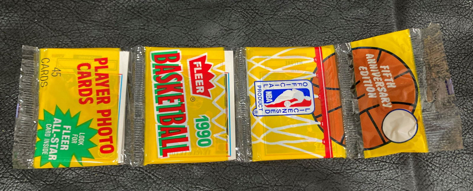 Larry Bird 1990-91 Fleer Basketball Sealed Rack Pack (1 of 3)