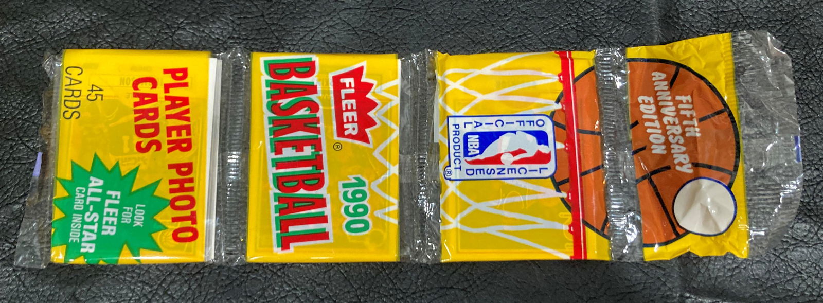 Isiah Thomas 1990-91 Fleer Basketball Sealed Rack Pack (1 of 3)