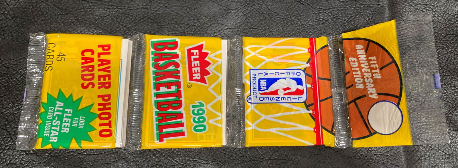 Tom Chambers 1990-91 Fleer Basketball Sealed Rack Pack (1 of 3)