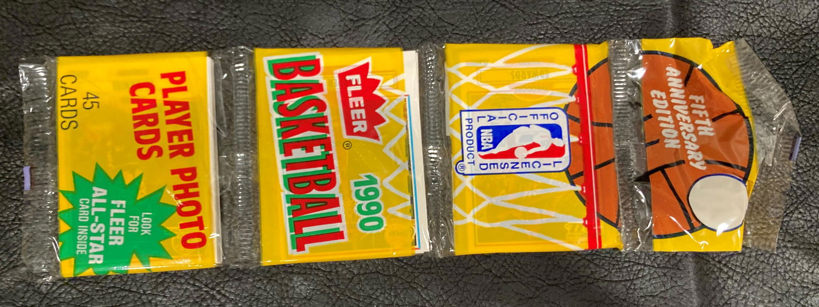 David Robinson 1990  Fleer Basketball Sealed Rack Pack (1 of 3)