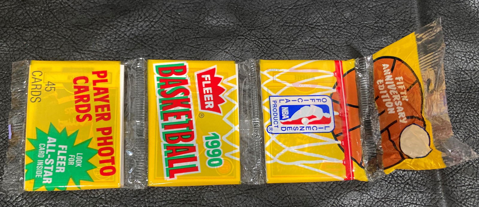 Magic Johnson 1990-91 Fleer Basketball Sealed Rack Pack (1 of 3)