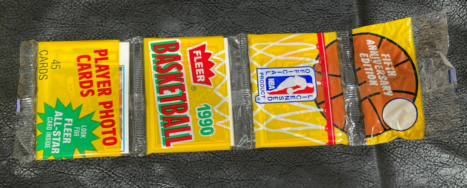 Michael Jordan 1990 Fleer Basketball Sealed Rack Pack (1 of 3)