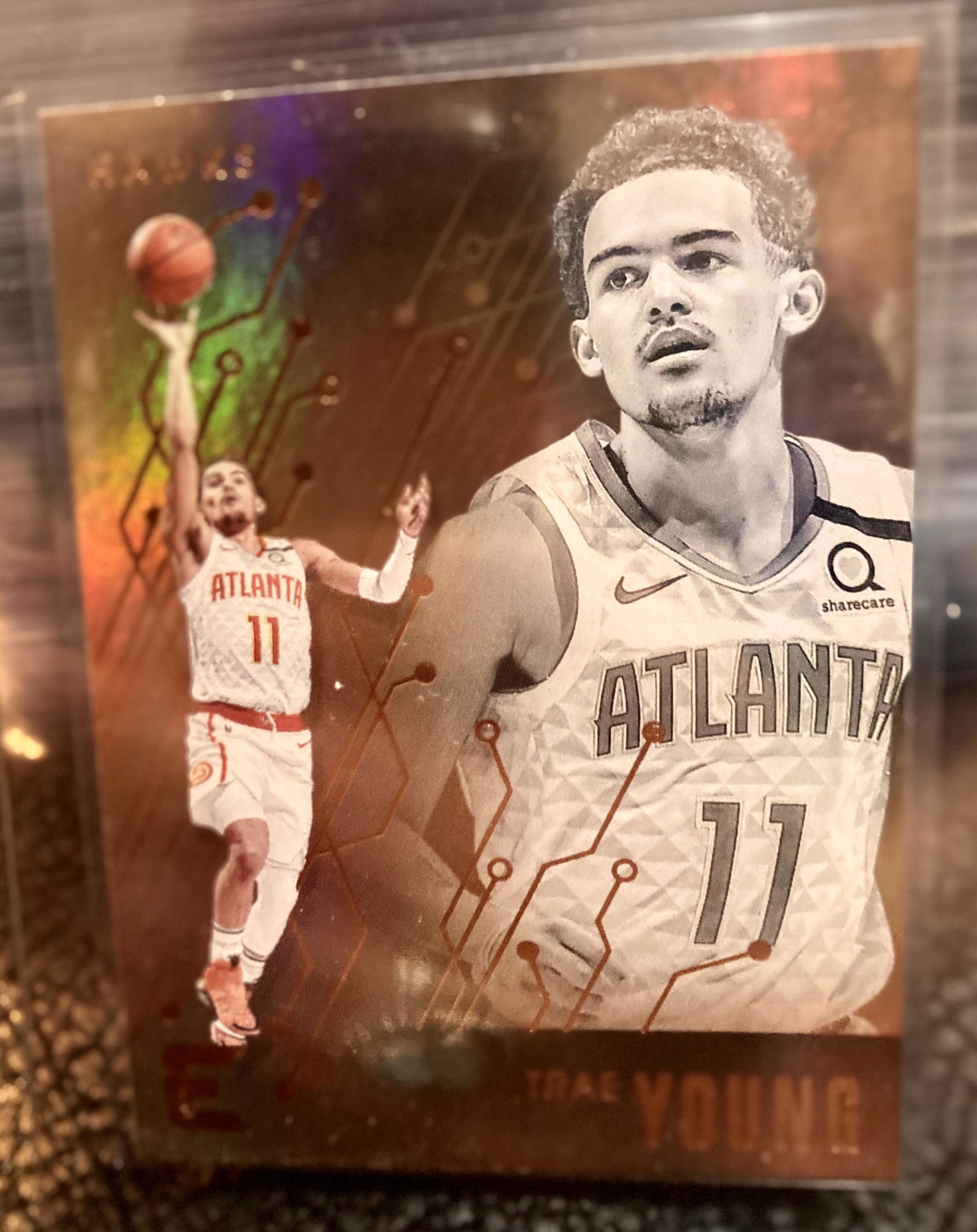 2019-20 Chronicles Trae Young Essentials #205  Parallel (1 of 2)