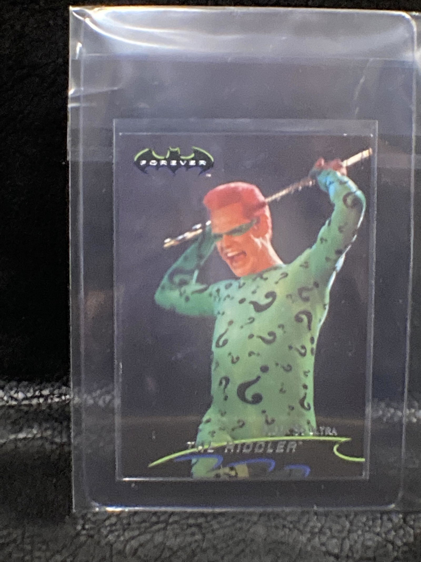 The Riddler 1995 Fleer Ultra Batman Forever Card #8 (1 of 2)