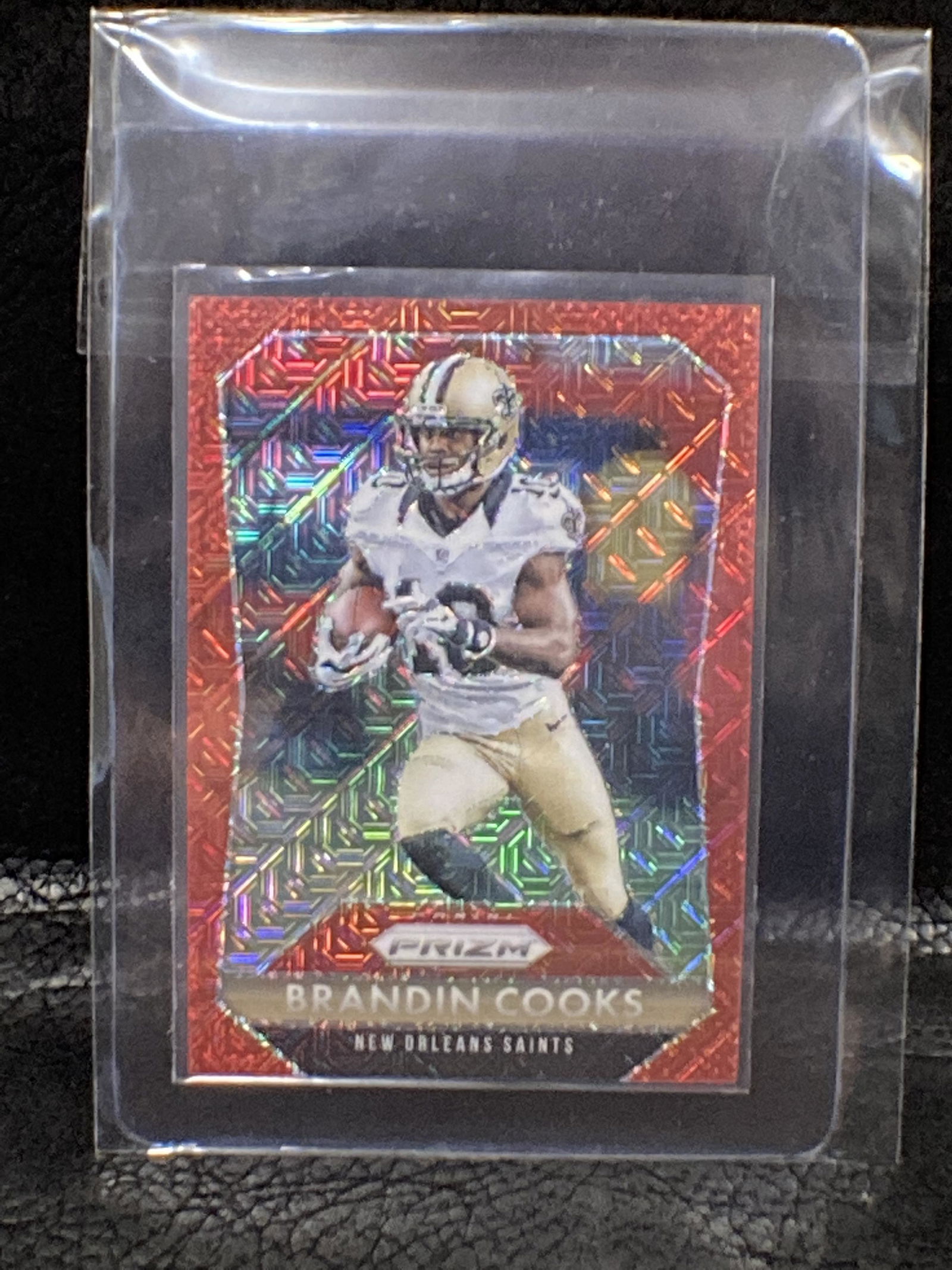 Brandin Cooks2015 Panini Prizm Red Mojo Prizms /99 #141 (1 of 2)