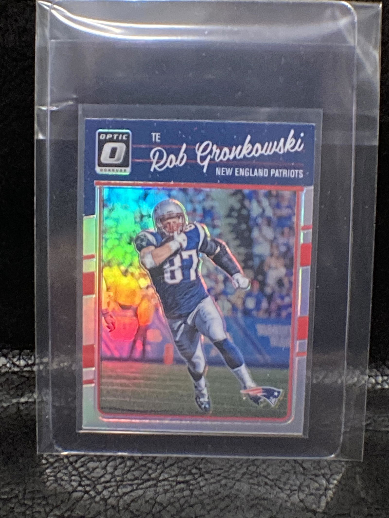 Rob Gronkowski 2016 Panini Donruss Optic #63 Silver (1 of 2)