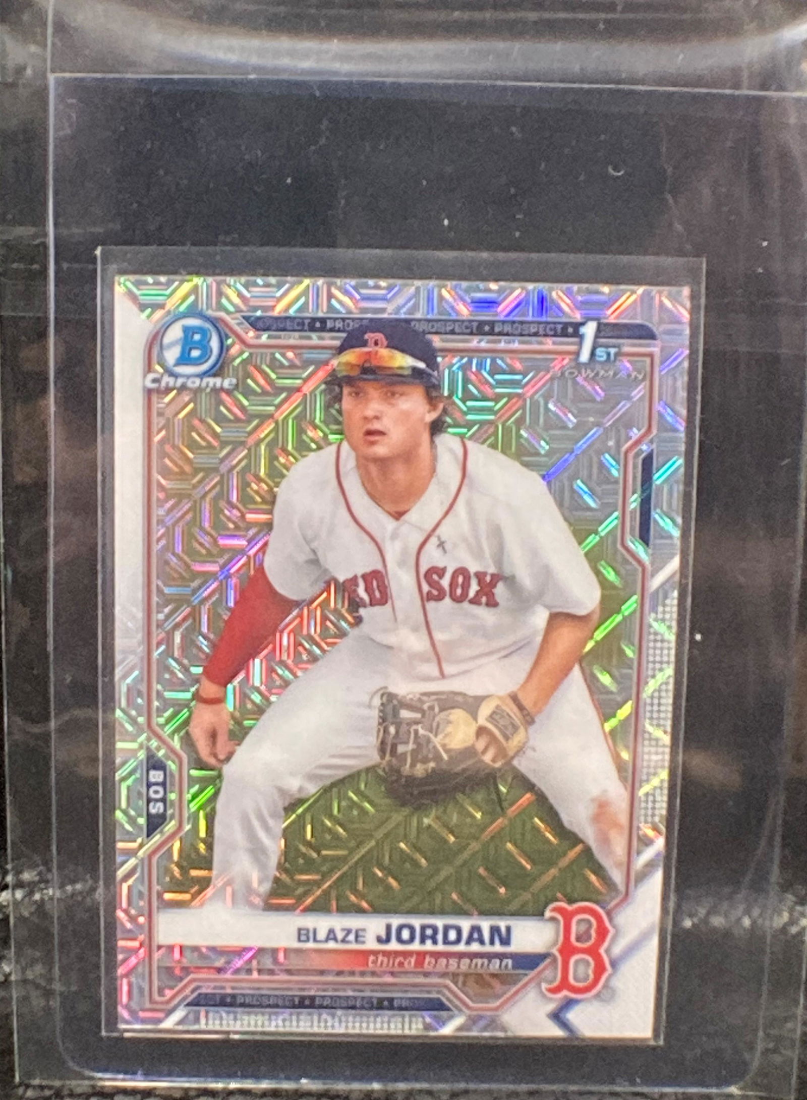 Blaze Jordan 2021 Bowman Chrome  Mojo Refractor 1st (1 of 2)