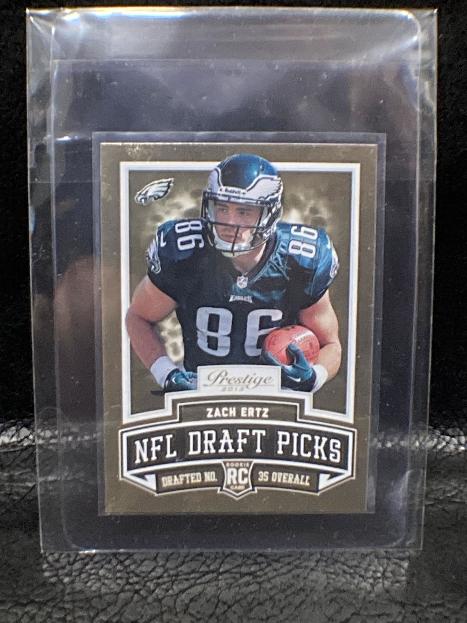2013 Prestige Nfl Draft Picks Zach Ertz Rookie (1 of 2)
