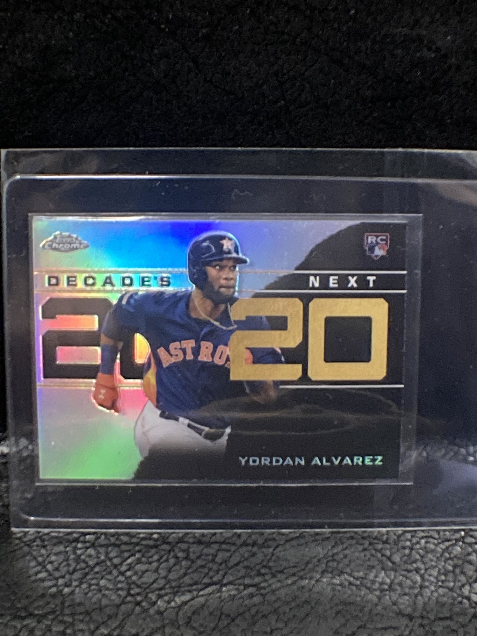 2020 Topps Chrome Decade's Next Yordan Alvarez Rc (1 of 2)