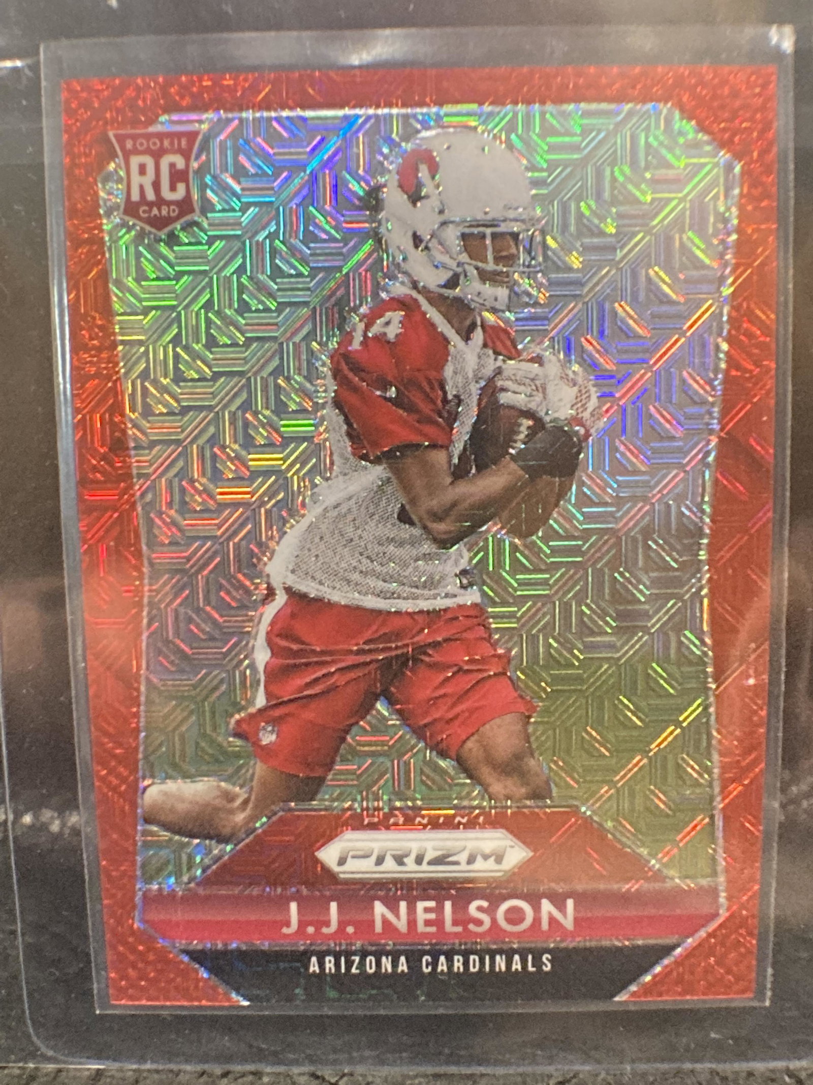 Jj Nelson 2015 Panini Prizm Rookies Red Mojo Prizms /99: Jj Nelson 2015 Panini Prizm Rookies Red Mojo Prizms /99 #250 Rookie