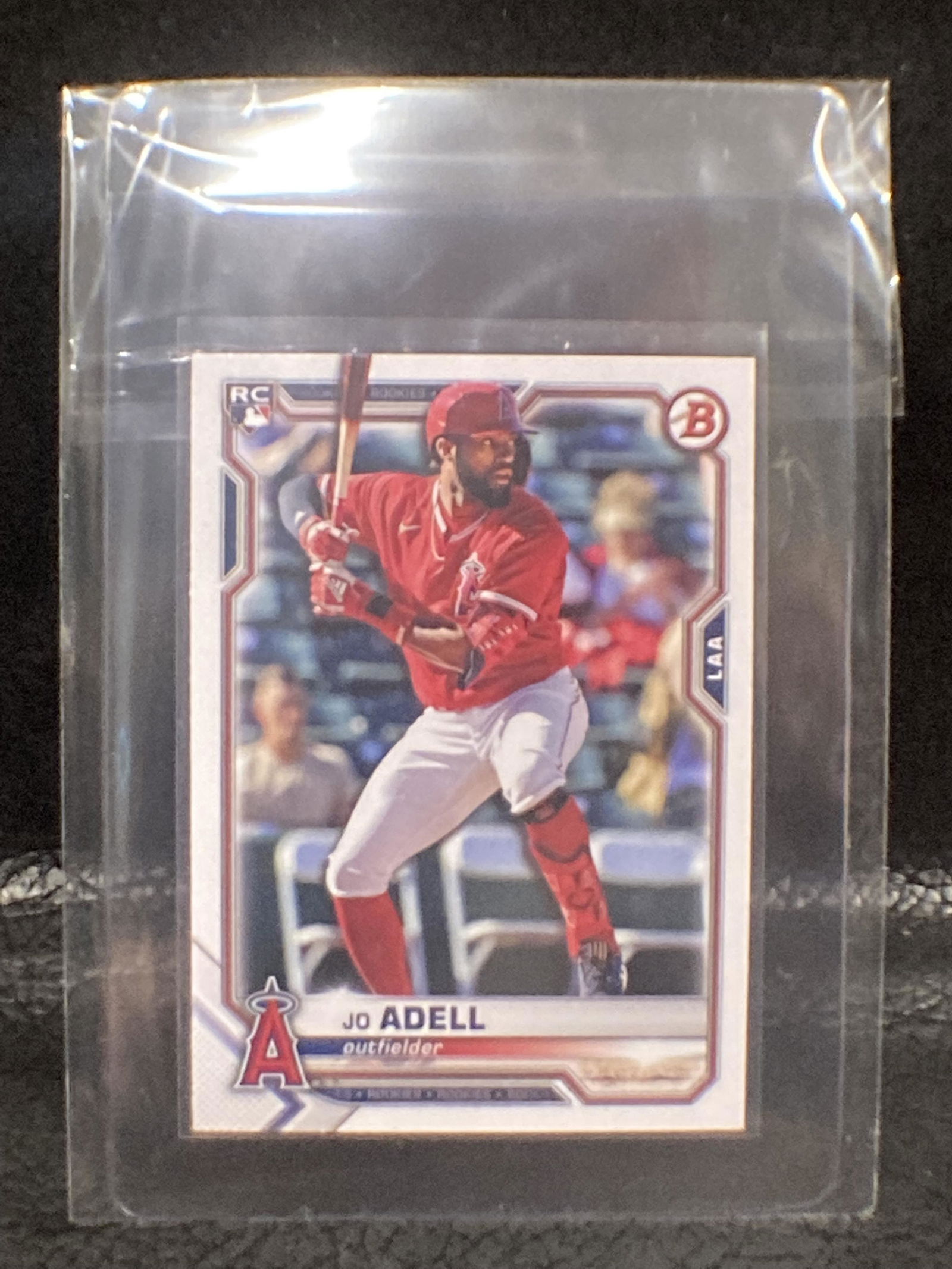Jo Adell 2021 Bowman Baseball Rookie Card Rc Los (1 of 2)