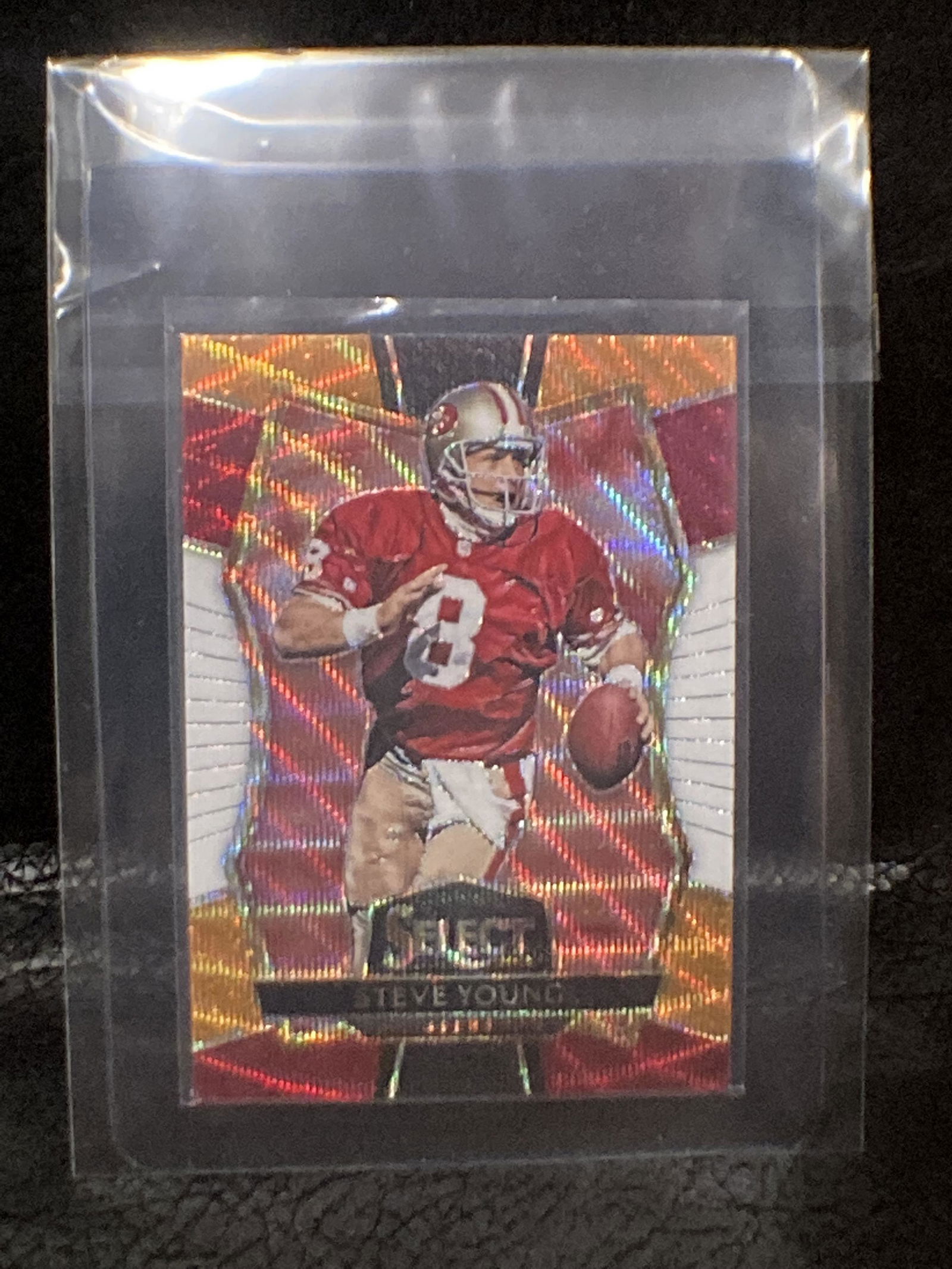 Steve Young 2016 Select Prizm Tri Color Refractor - San (1 of 2)