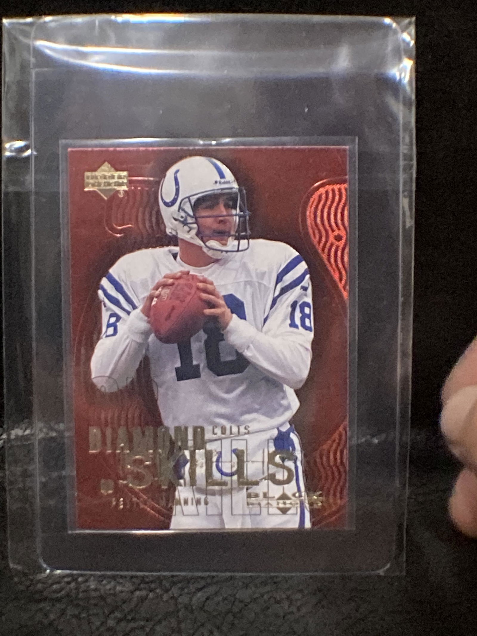 Peyton Manning 2000 Upper Deck Black Diamond Skills (1 of 2)
