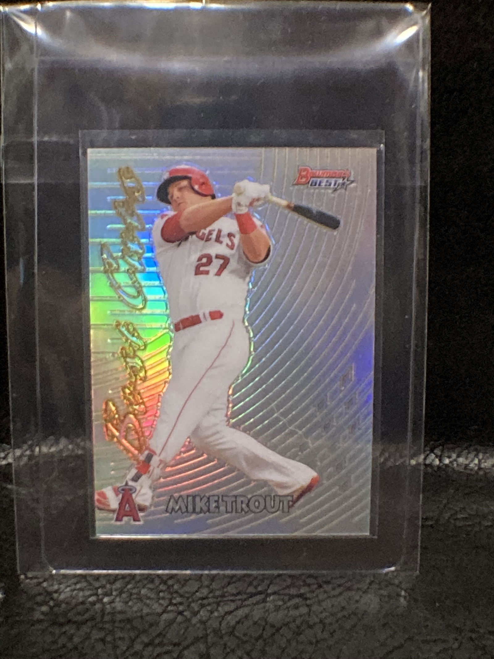 2017 Bowman's Best Mike Trout Refractor 1997 Bowman (1 of 2)