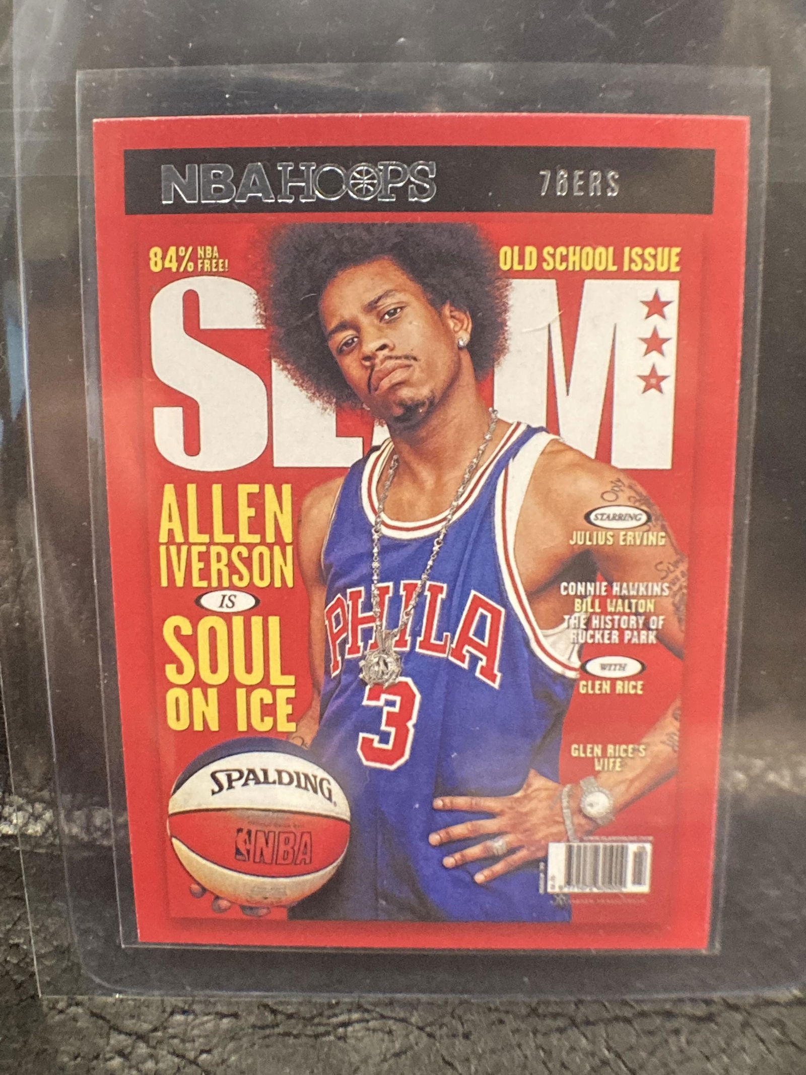 Allen Iverson 2020-21 Panini Nba Hoops Slam Magazine (1 of 2)