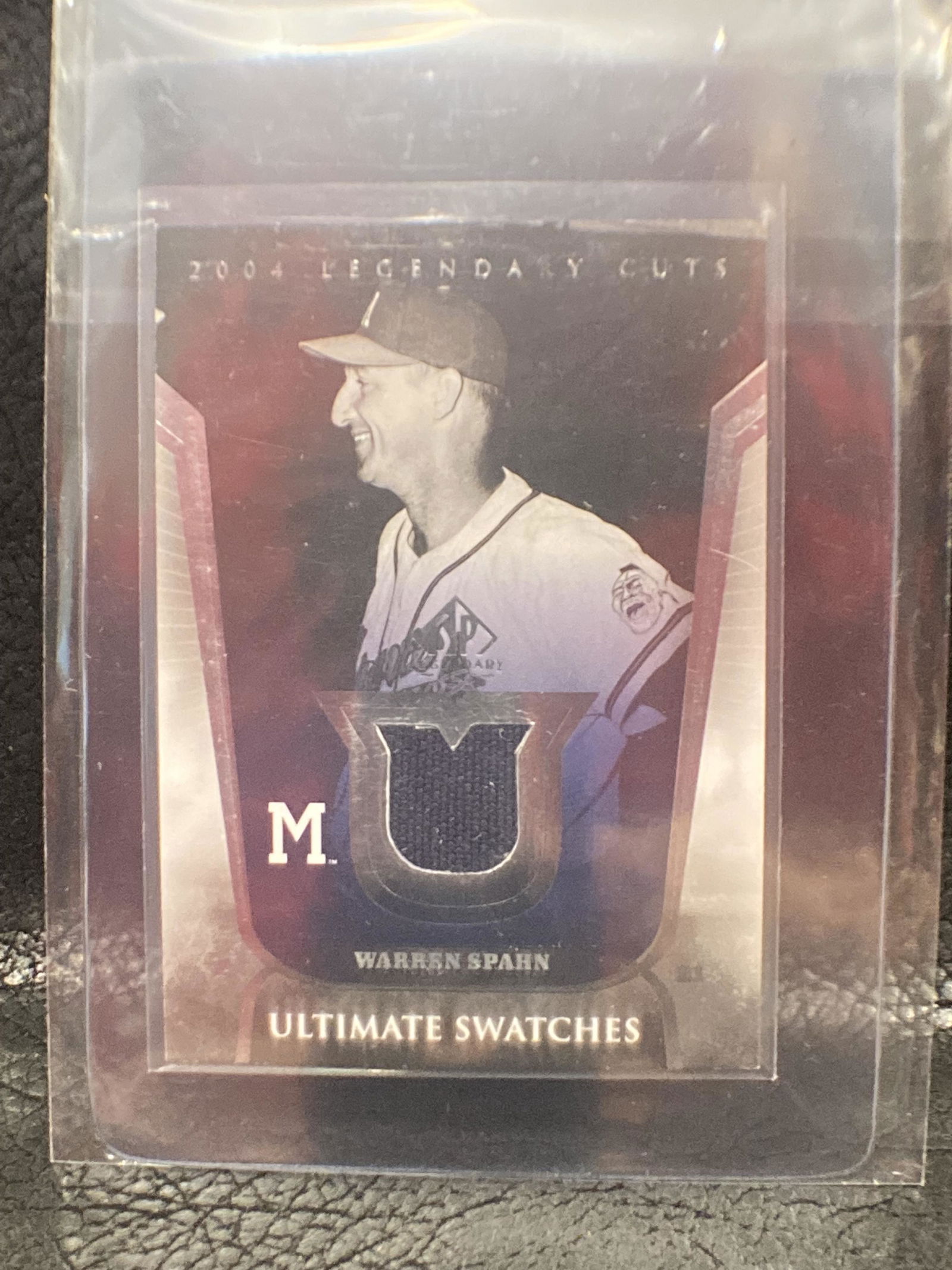 Warren Spahn 2004 Sp Legendary Cuts Game Used Jersey (1 of 2)