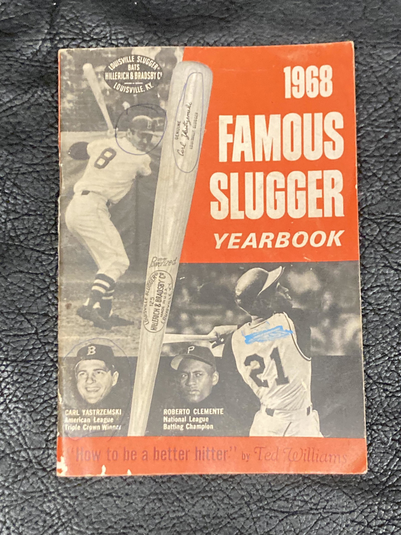 Roberto Clemente 1968 Famous Louisville Slugger: Roberto Clemente 1968 Famous Louisville Slugger Yearbook Book