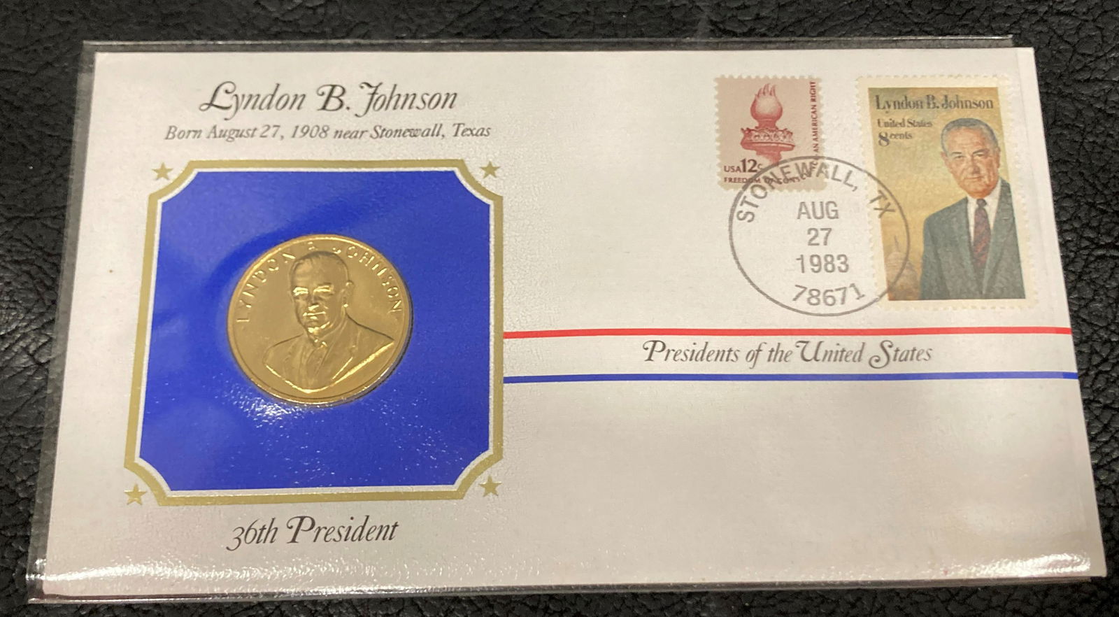 The 36th Presidential Medals Cover Collection Lyndon B (1 of 2)