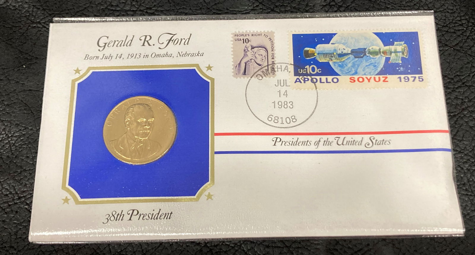 The 38th Presidential Medals Cover Collection Gerald R (1 of 2)