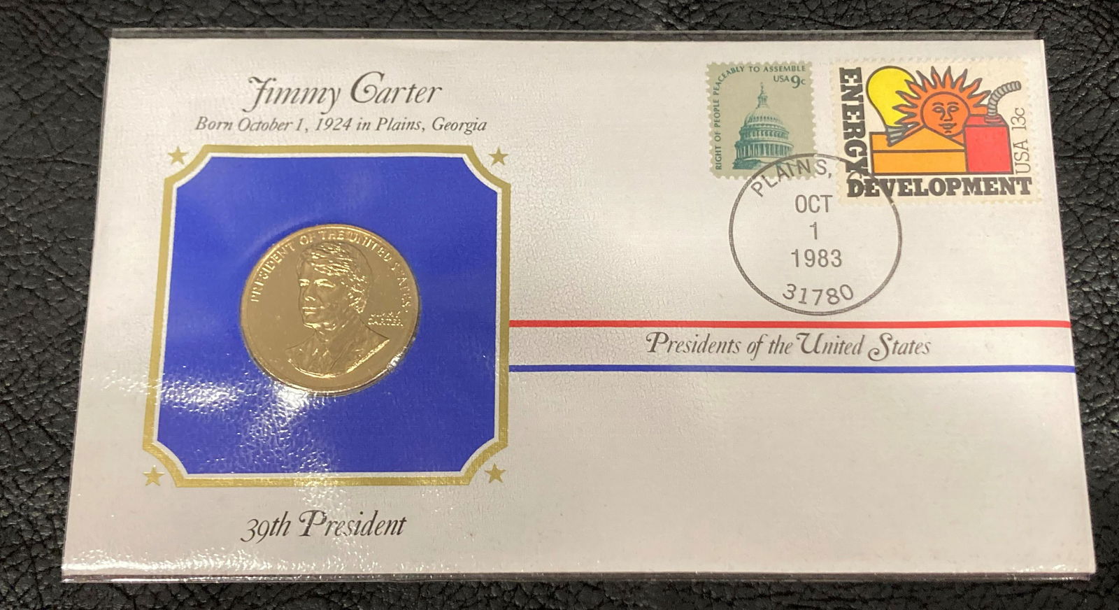 The 39th Presidential Medals Cover Collection Jimmy (1 of 2)