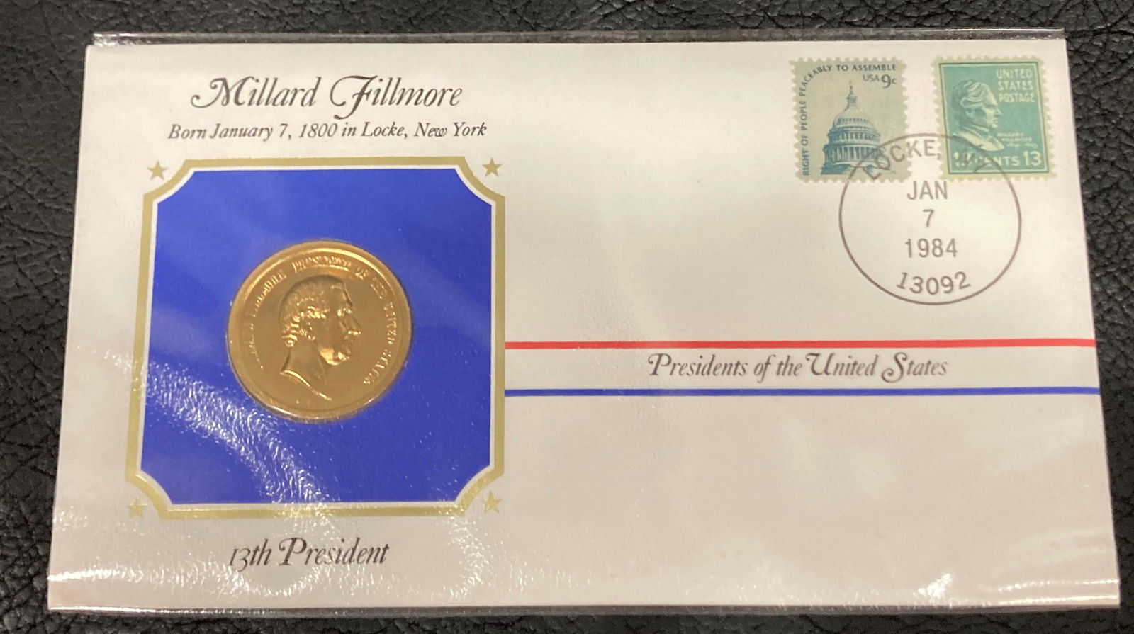 The 13th Presidential Medals Cover Collection Millard (1 of 2)