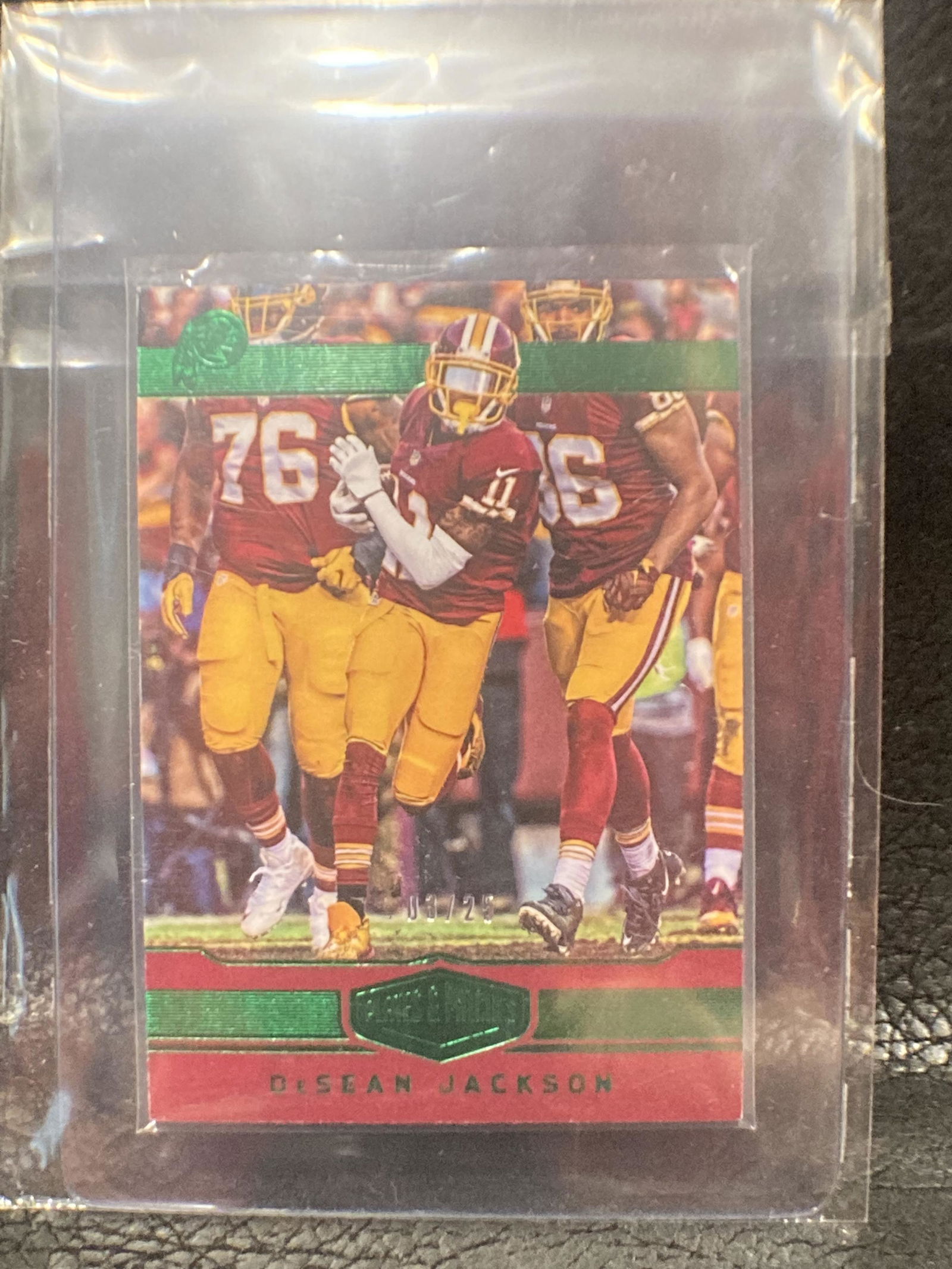 Desean Jackson 2016 Panini Plates And Patches Green #99 (1 of 2)