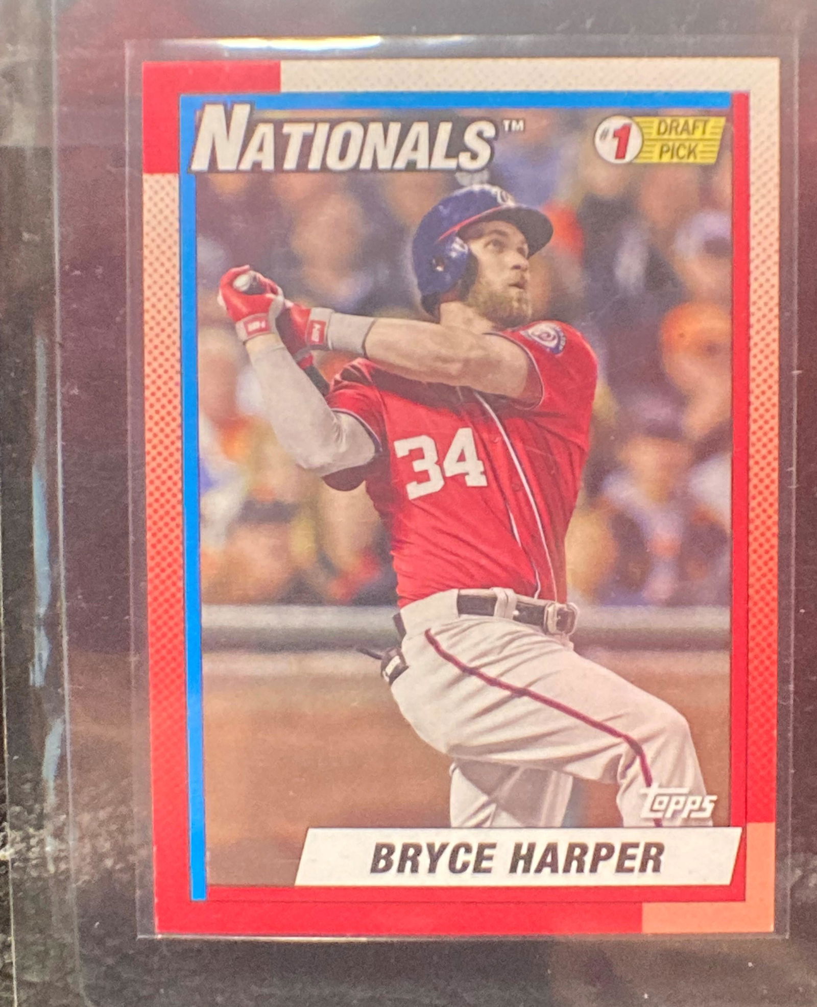 Bryce Harper2015 Topps Archives 1990 #1 Draft Picks Bh (1 of 2)
