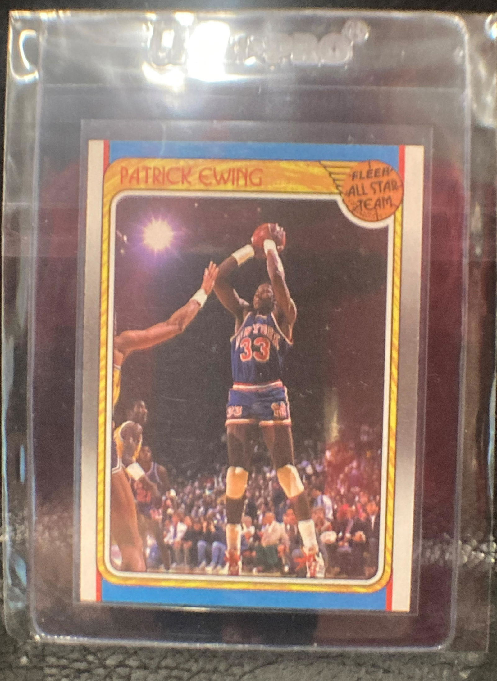 Patrick Ewing 1988 89 Fleer #130 All-Star New York (1 of 2)