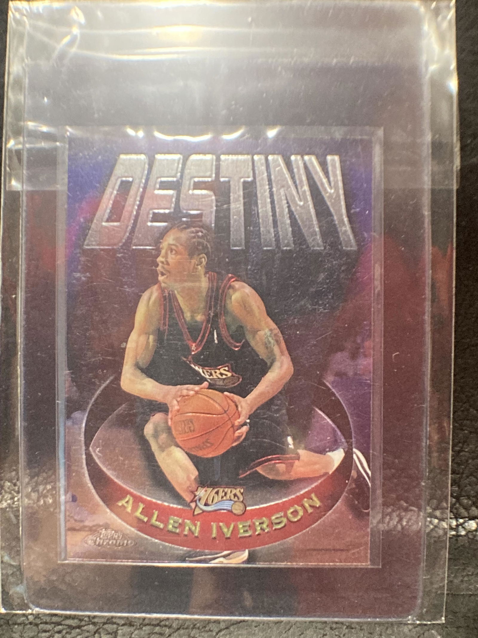 Allen Iverson 1997-98 Topps Chrome Destiny #D14 (1 of 2)