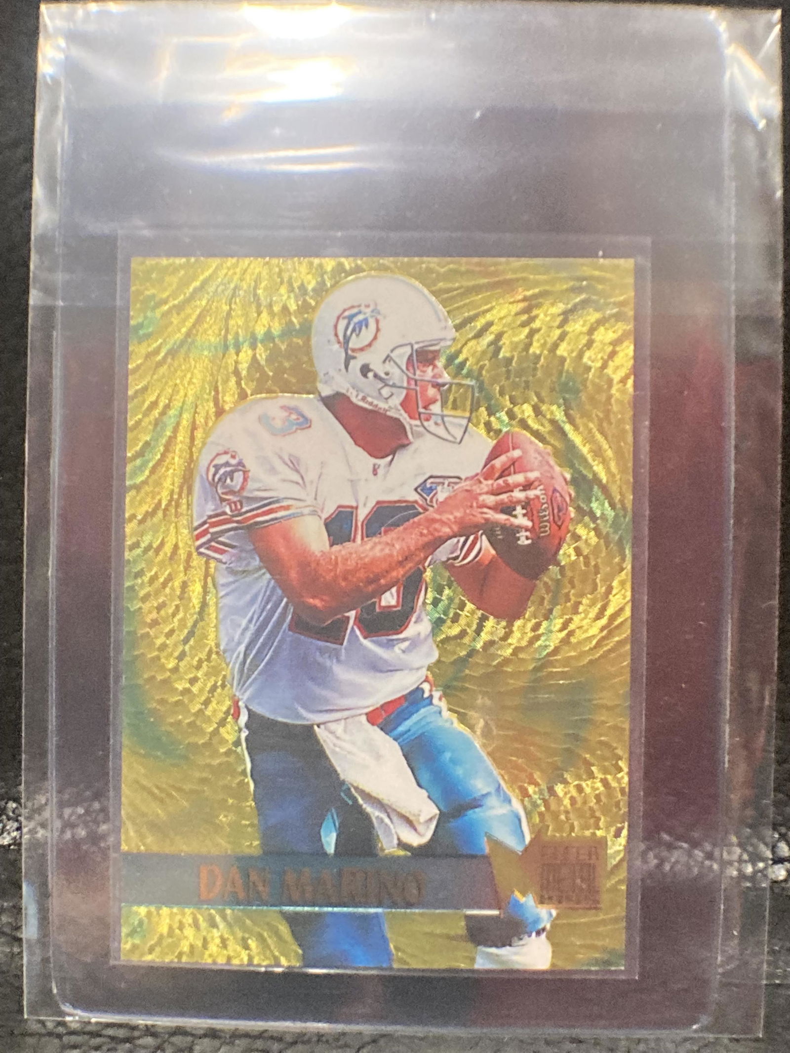 Dan Marino 1995 Fleer Metal Gold Blaster Insert Card (1 of 2)