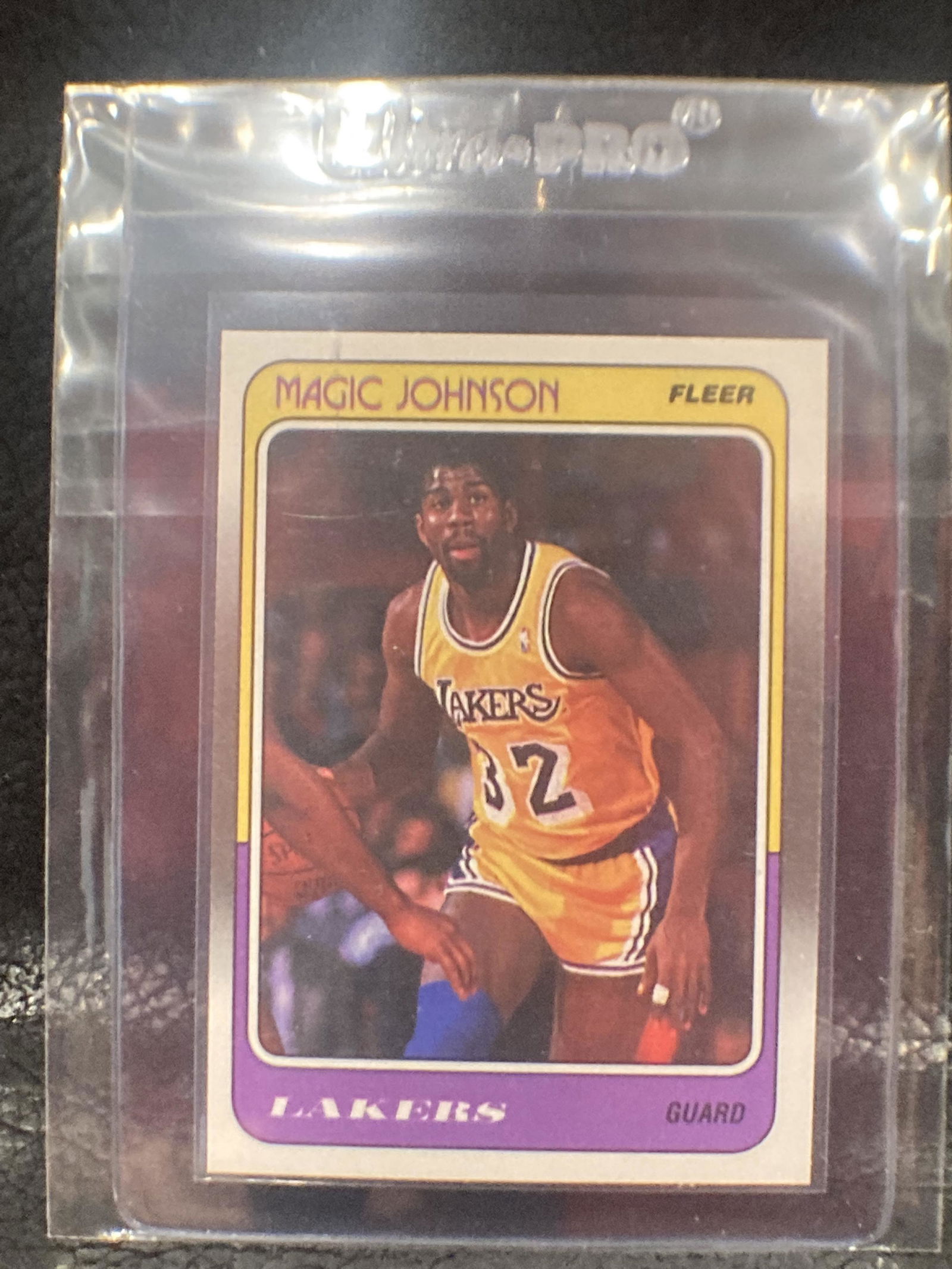 Magic Johnson 1988-89 Fleer #67 Lakers (1 of 2)