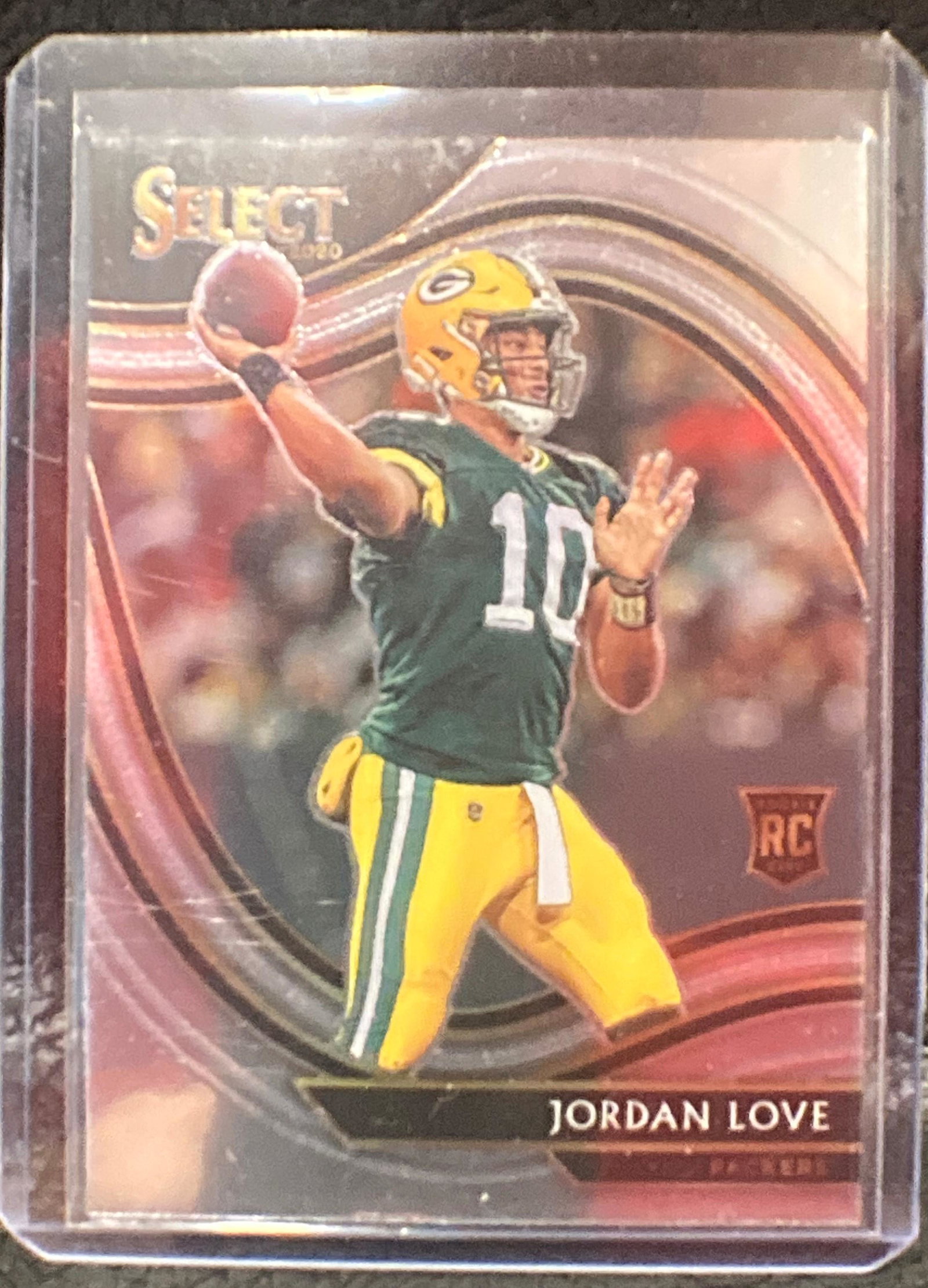 Jordan Love 2020 Select Football Field Level Rc Packers: Jordan Love 2020 Select Football Field Level Rc Packers Rookie #347