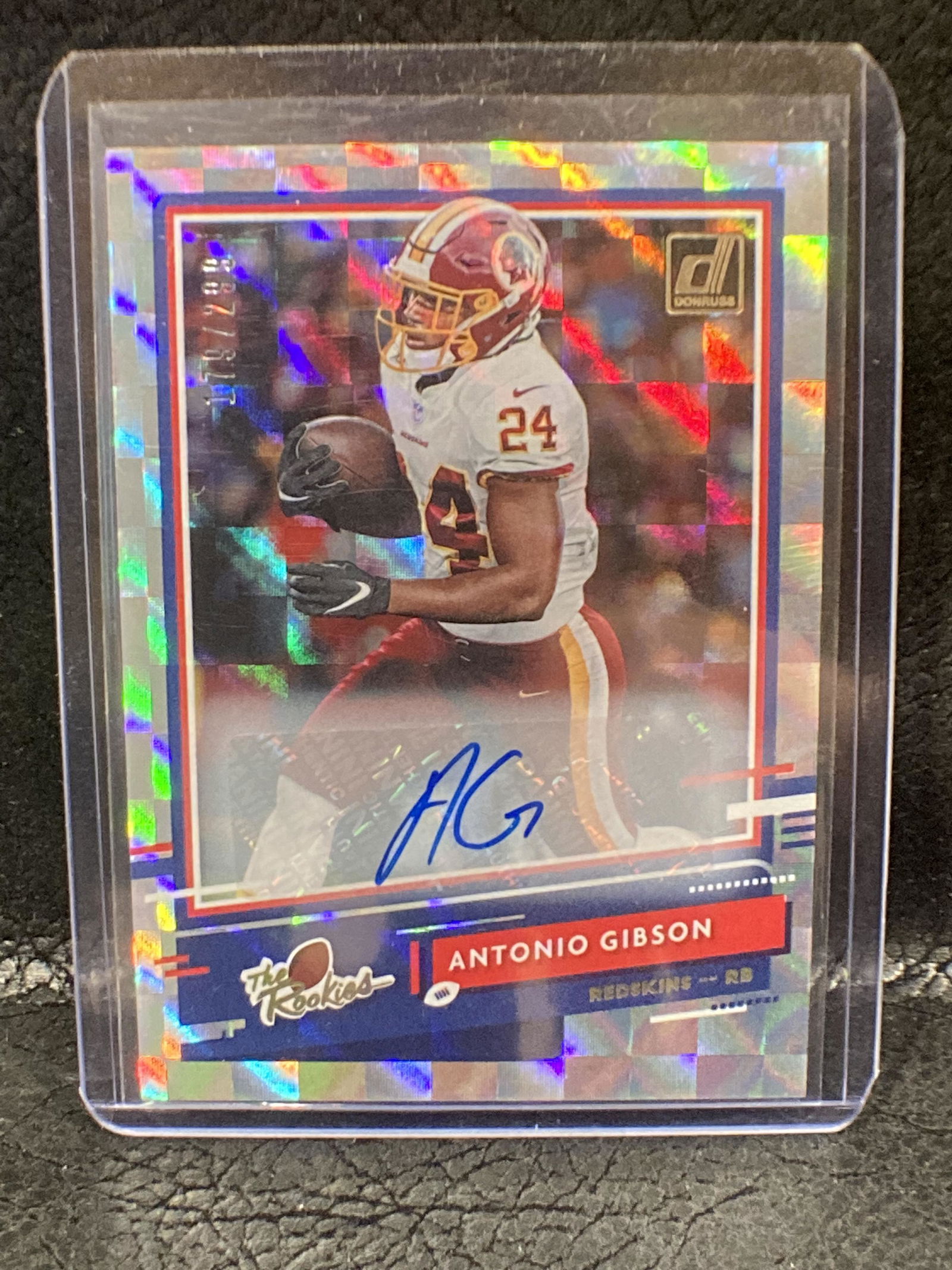 Antonio Gibson 2020 Donruss Football Auto The Rookies (1 of 2)