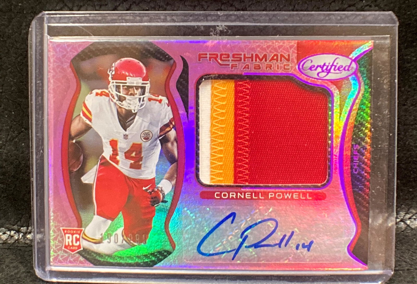 Cornell Powell 2021 Certified Football Rpa /299 Auto (1 of 2)