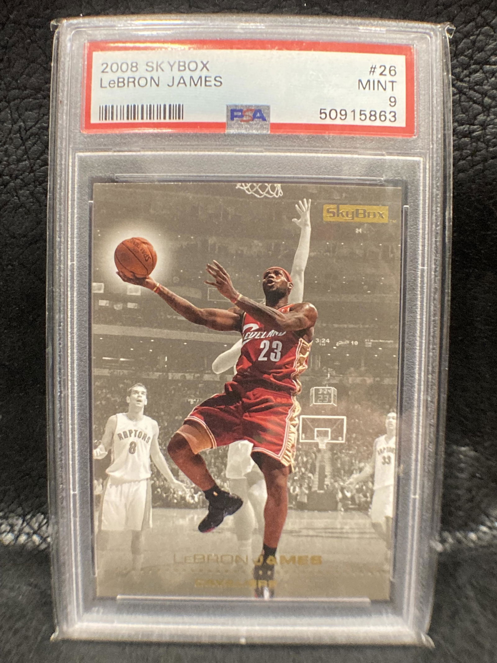 LeBron James 2008-09 NBA skybox #26 Cleveland (1 of 2)