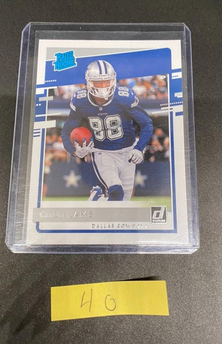 CeeDee Lamb 2020 Donruss #306 Rated Rookie SP RC Dallas (1 of 2)