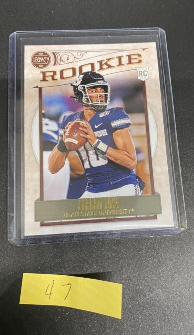 Jordan Love 2020 Panini Legacy Rookie Card RC #169: Jordan Love 2020 Panini Legacy Rookie Card RC #169 Green Bay Packers