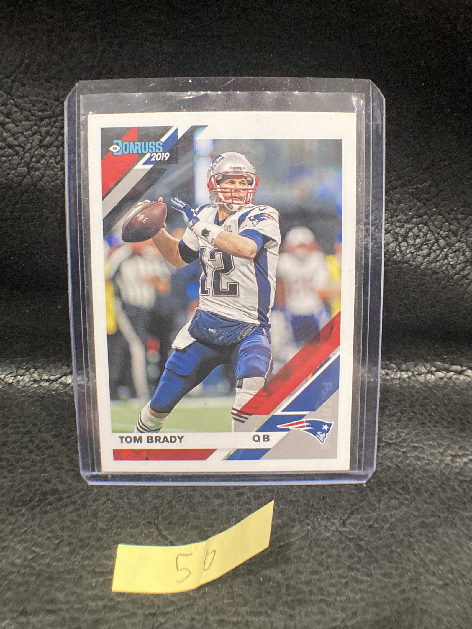 Tom Brady 2019 Panini Donruss Football #63 New England (1 of 2)