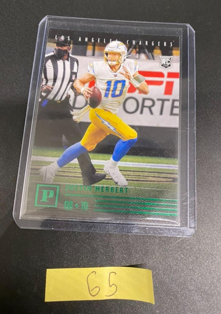 Justin Herbert 2020 Chronicles #PA-3 Rookie RC (1 of 2)