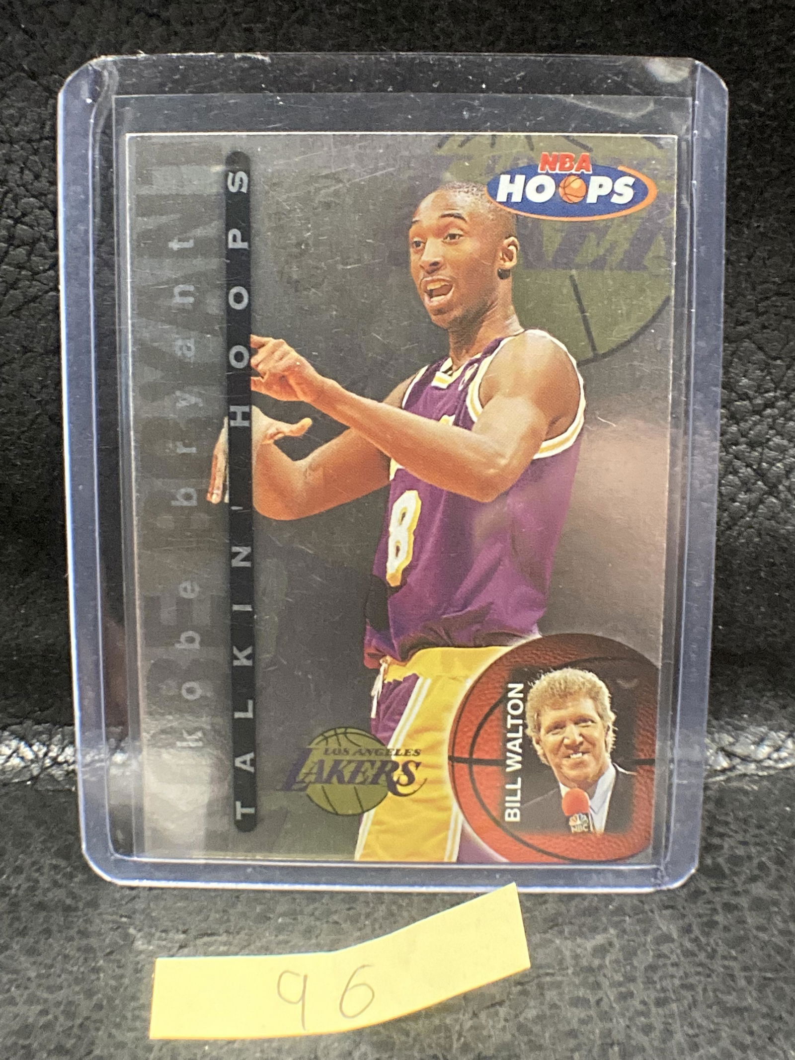 Kobe Bryant #15 Lakers HOF Bill Walton (1 of 2)