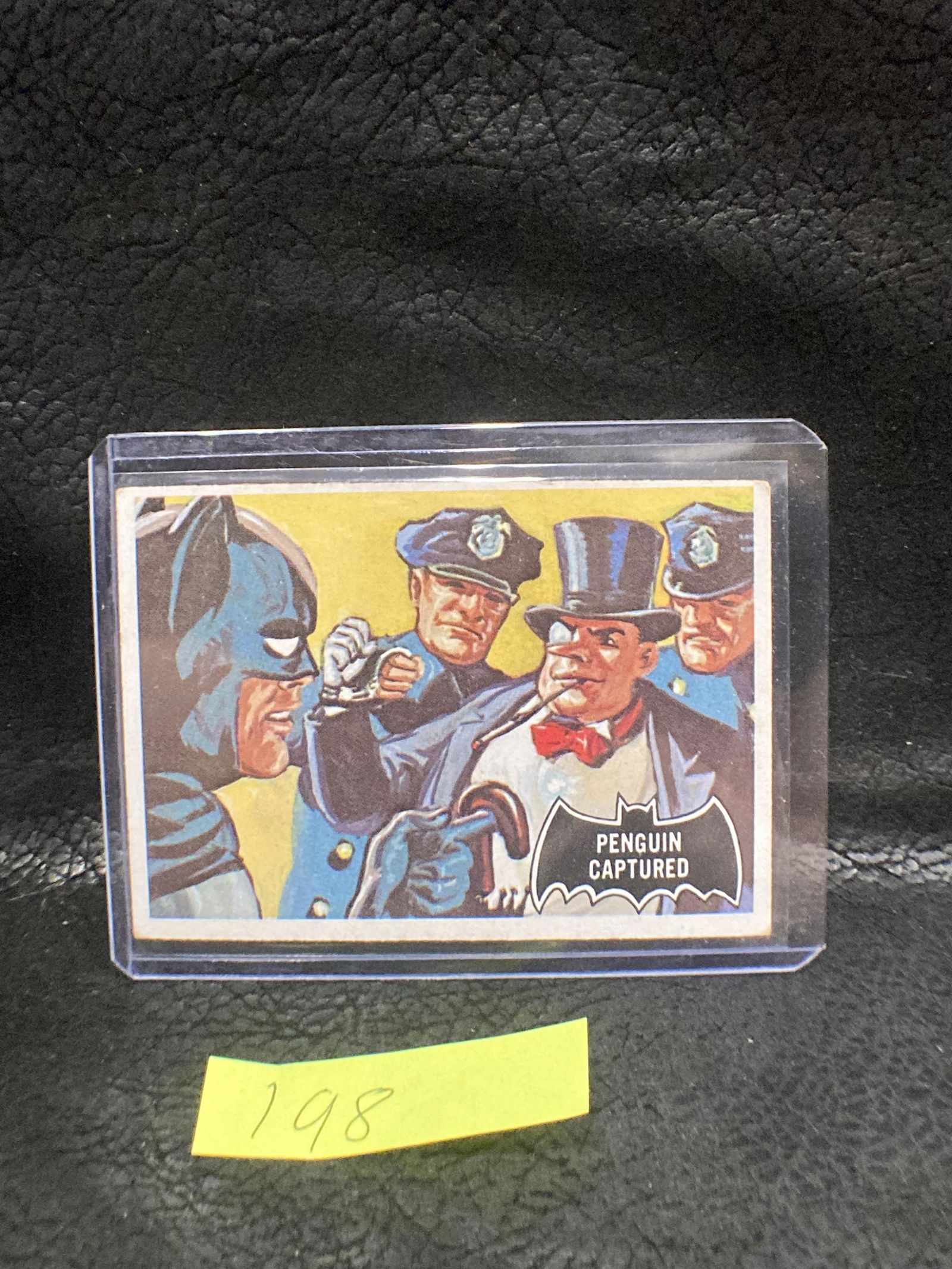 Vintage 1966 Topps Tcg Batman Trading Card #24 Penguin (1 of 2)