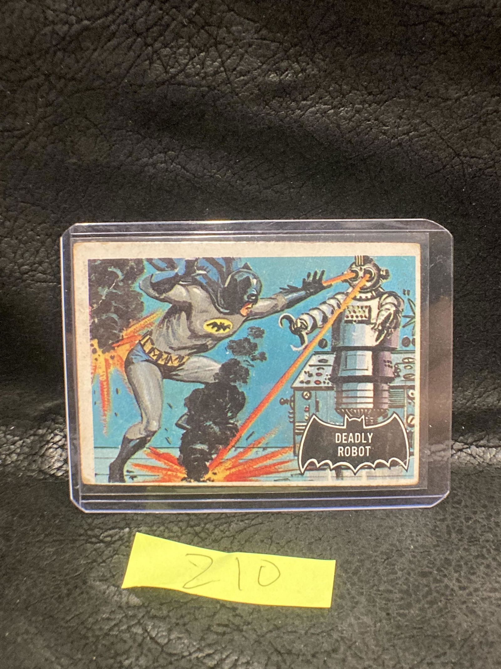 Vintage 1966 Topps Tcg Batman Trading Card #47 Deadly (1 of 2)