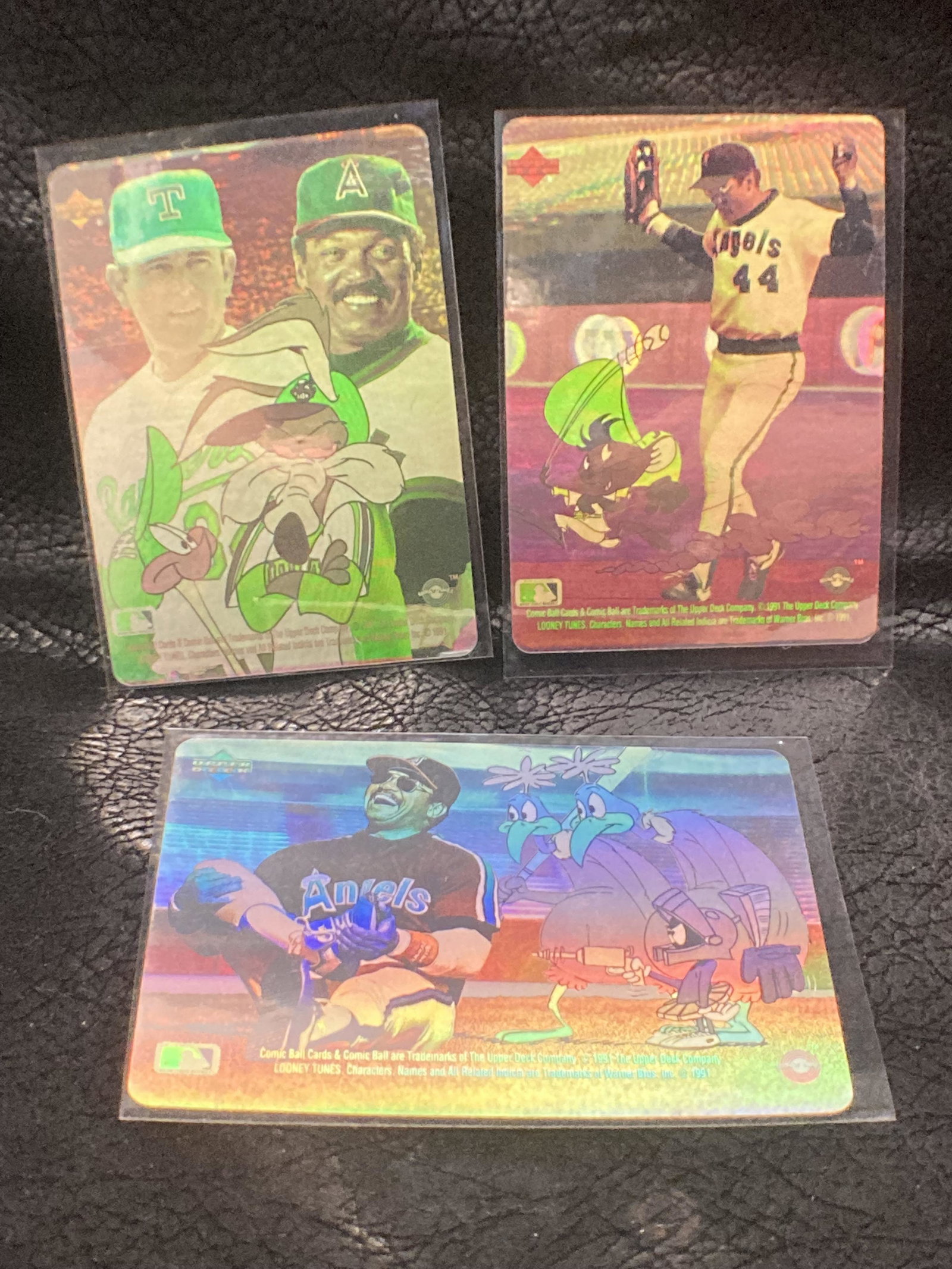 Upper Deck 1991 Baseball Nolan Ryan Reggie Jackson (1 of 3)