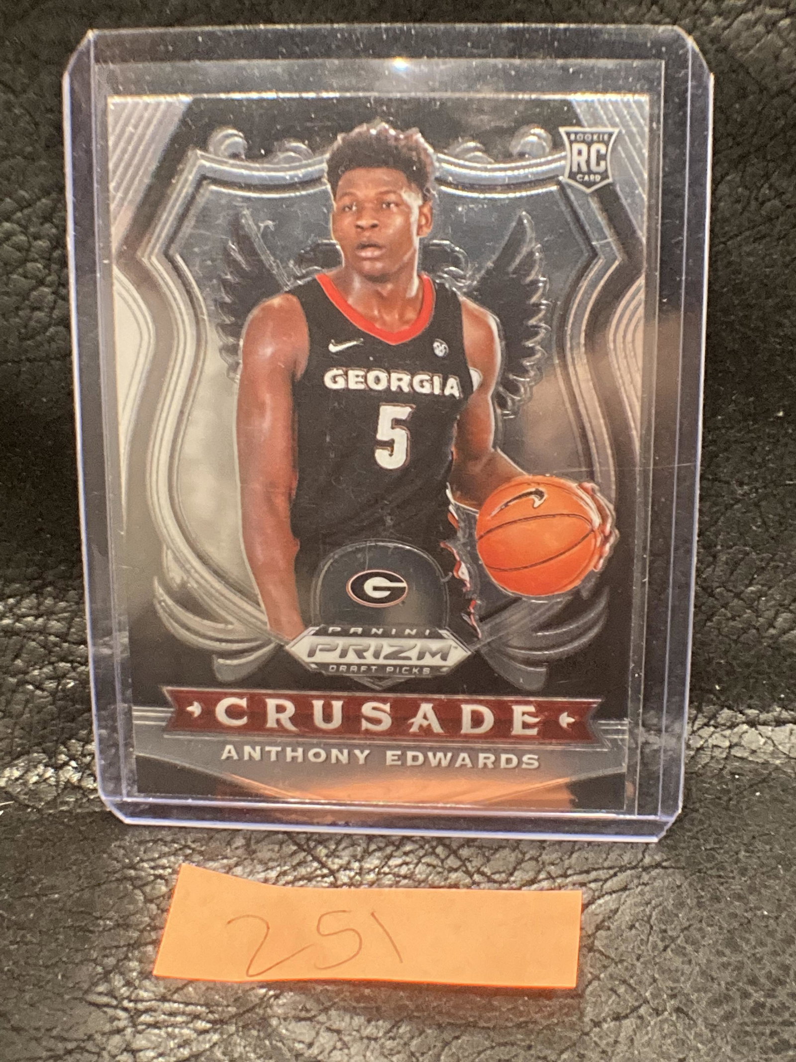 Anthony Edwards 2020-21 Prizm Draft Picks #81 Crusade (1 of 2)