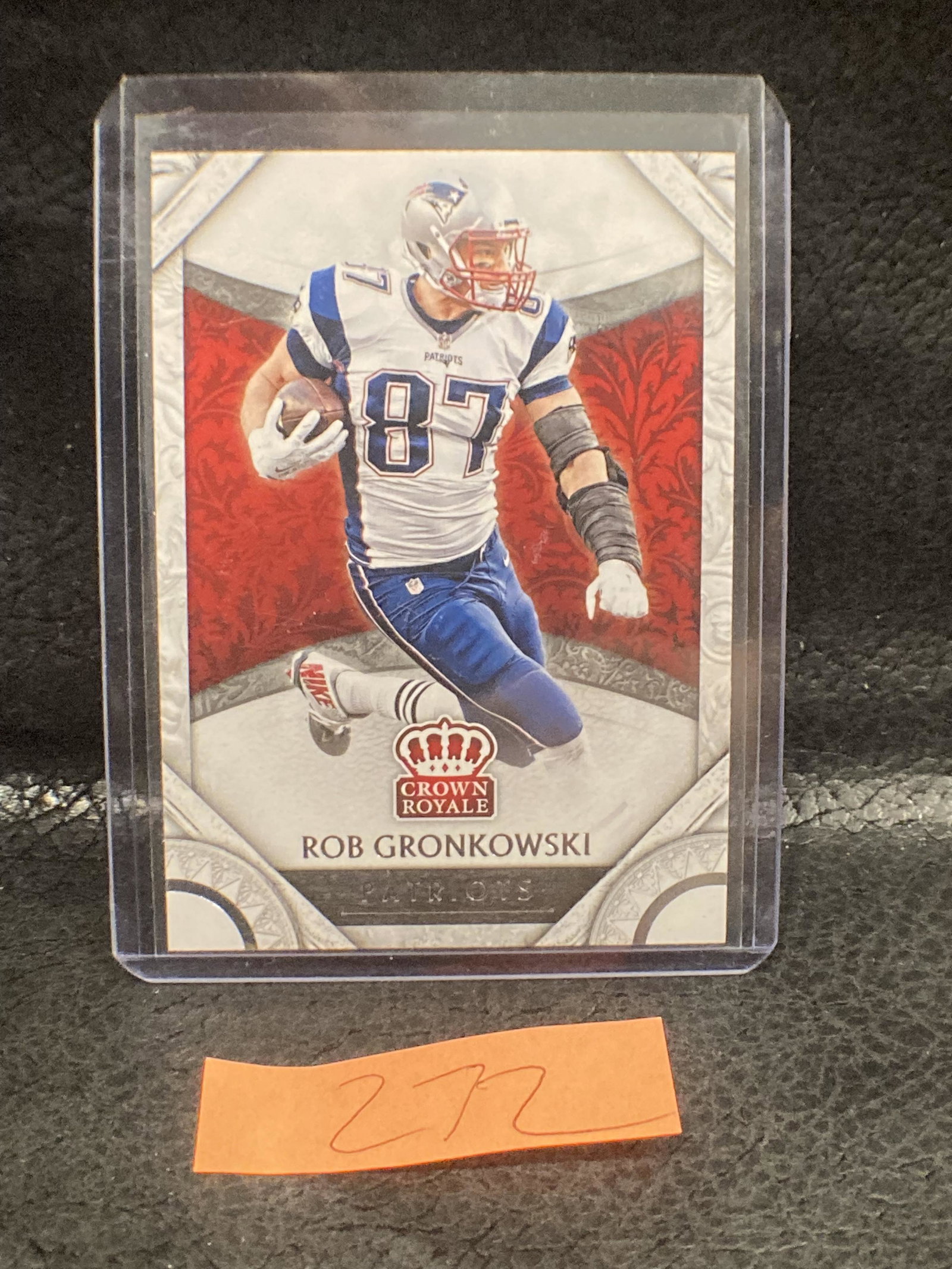Rob Gronkowski 2016 Crown Royale Football Card #10 (1 of 2)