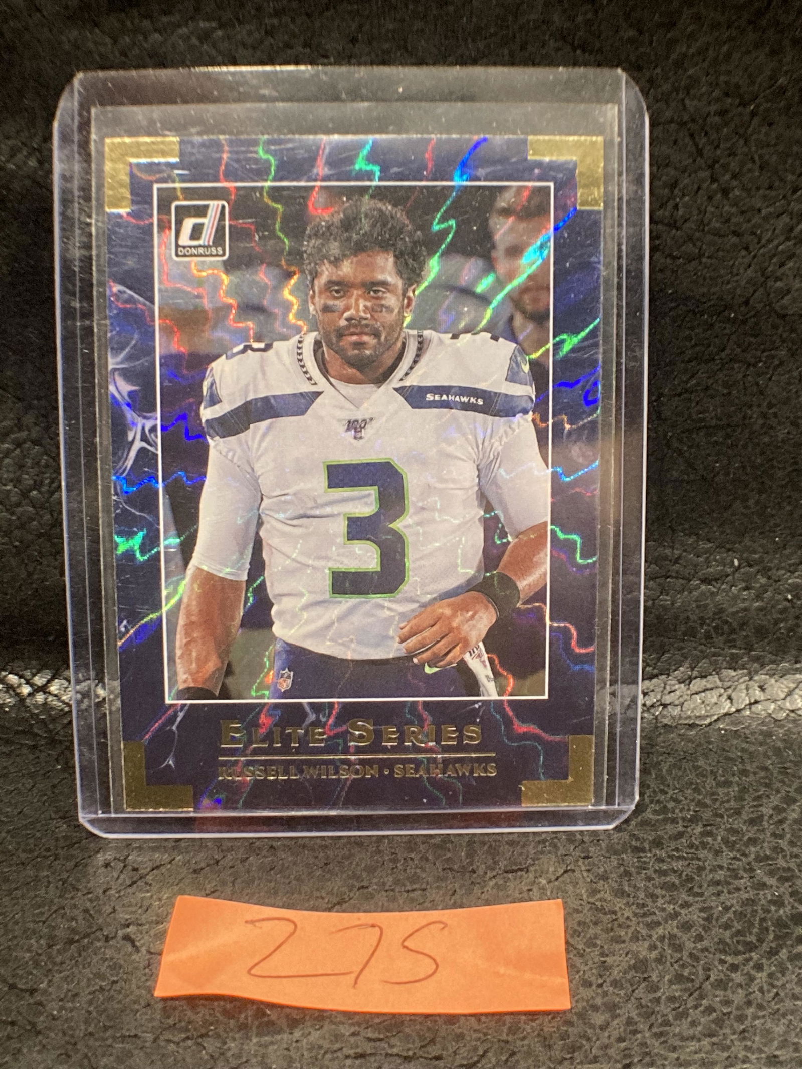 Russell Wilson 2020 Donruss Jersey #3 Elite Series Holo (1 of 2)
