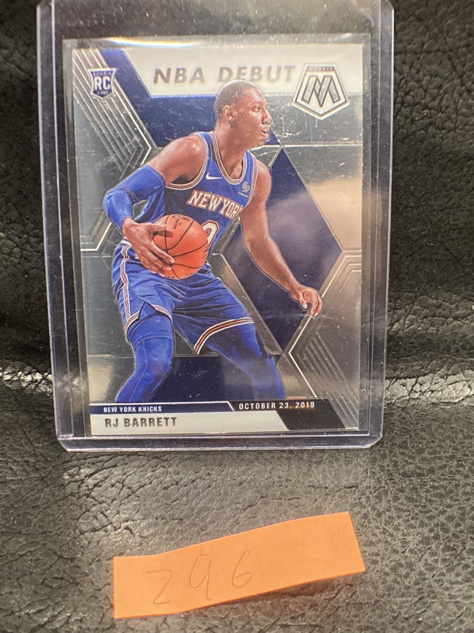 Rj Barrett Rookie Mosaic Nba Debut No.270 Ny Knicks (1 of 2)
